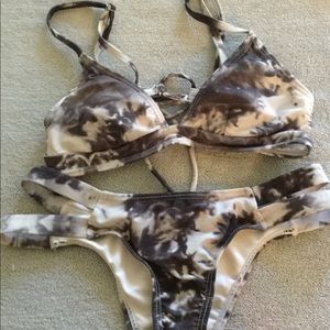 Tie dyed bikini